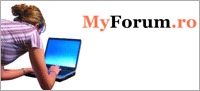 Pagina de start a forumului forumul.MyForum.ro
